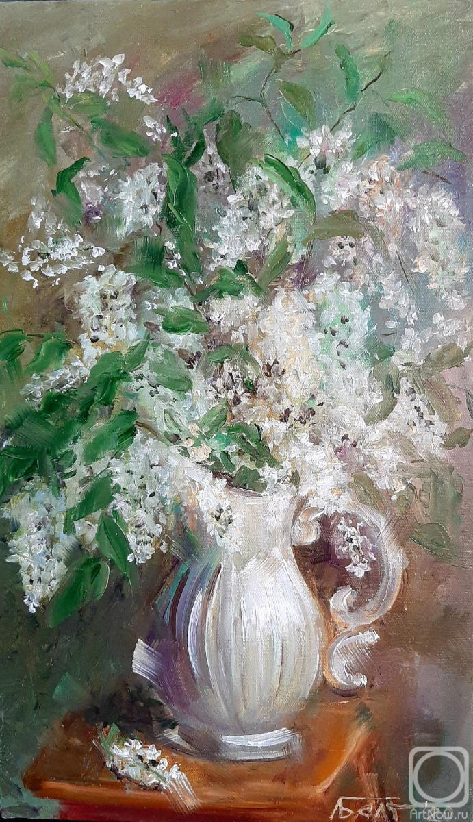 Baltrushevich Elena. Bouquet of cherry trees