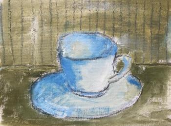Cup with saucer. Budaev Ivan