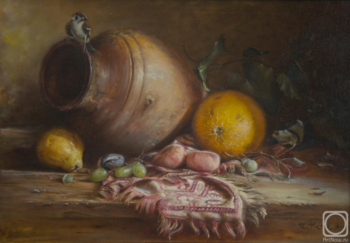 Kolomiets Viktor. Still life with melon