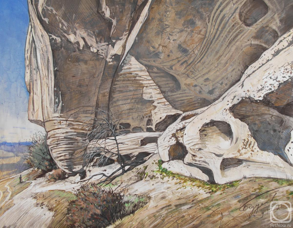 Badusev Evgeniy. The Kacha Cave Cells (Kachi-Kalyon)