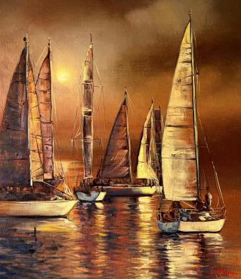 Sails of freedom. Rogova Oksana