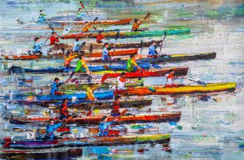 Kayaking and canoeing. Olympic Games. Rodries Jose