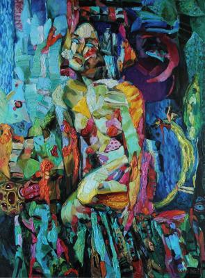 In the Garden of Eden 2 (Abstract Expressionism). Podgaevskaya Marina