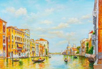 Copy of Federico Campo's View of the Grand Canal in Venice
