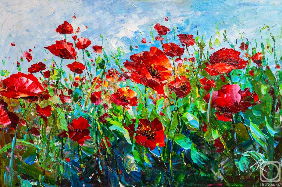 Rodries Jose. In the fields reddened by poppies