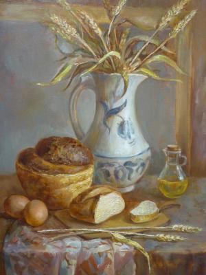 Still life with bread. Tsyrulnik Alla