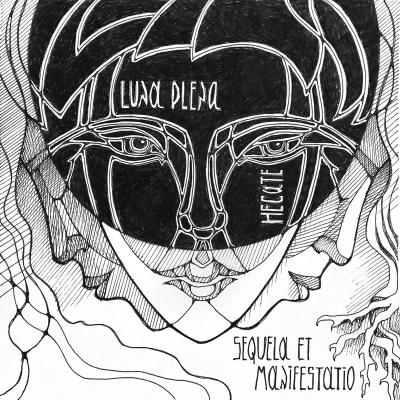 Phases of the Moon. Full moon 2 (Hatching). Grebennikova Lyudmila