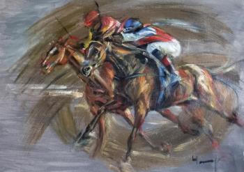 Horse racing 2 (Jockeys). Chaychuk Oksana