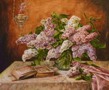 Still life with lilacs. Frolov Andrey