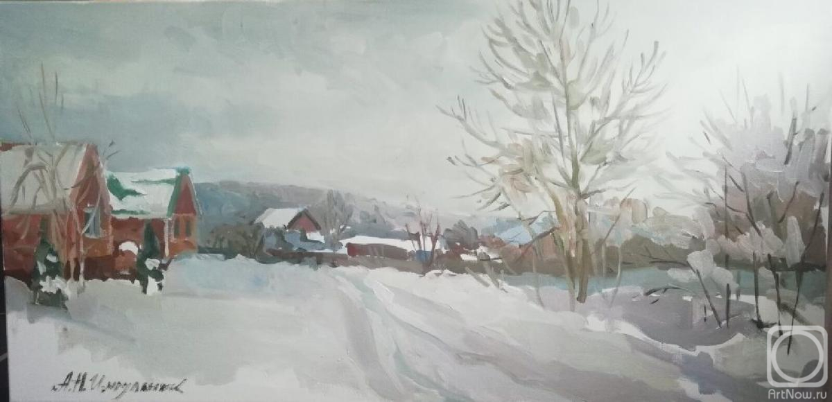 Tsyrulnik Alla. Kuban winter. Near the house