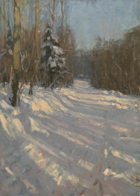 Winter in the forest. Hudyakov Vasiliy