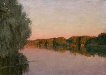 Evening on the Moscow River. Hudyakov Vasiliy