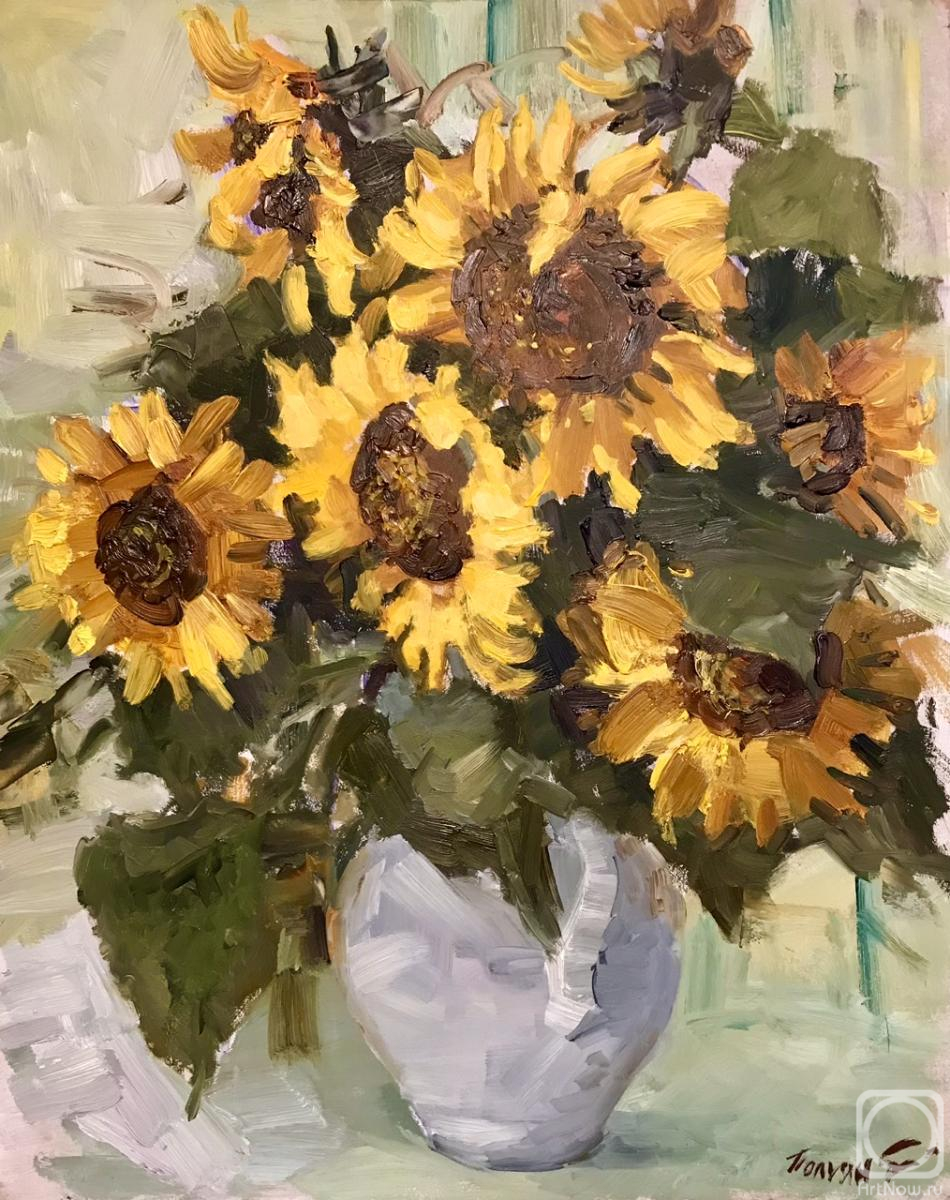 Poluyan Yelena. Sunflowers