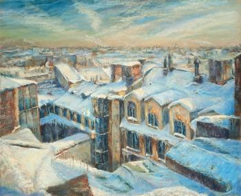 Winter city view. Vasileva Oksana