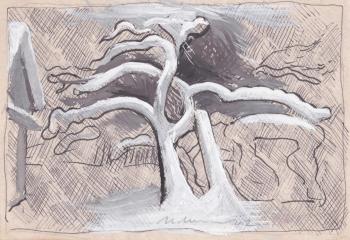 Winter. Sketch. Mashin Igor