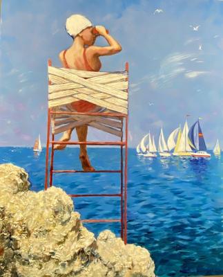 Sailing Regatta (Sea Story). Simonova Olga