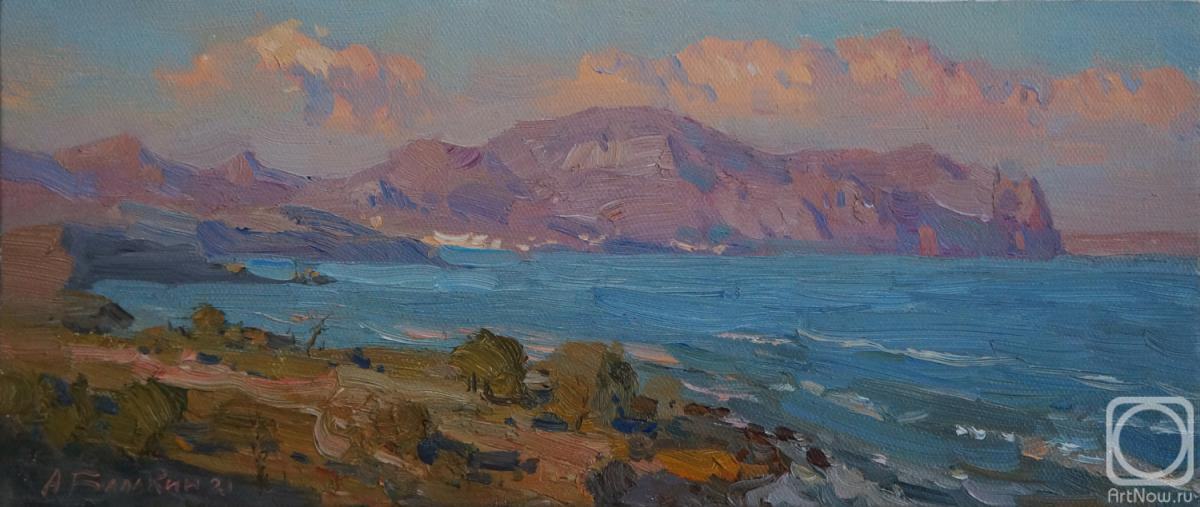 Balakin Artem. Hyacinth sunset. Fox Bay. Crimea
