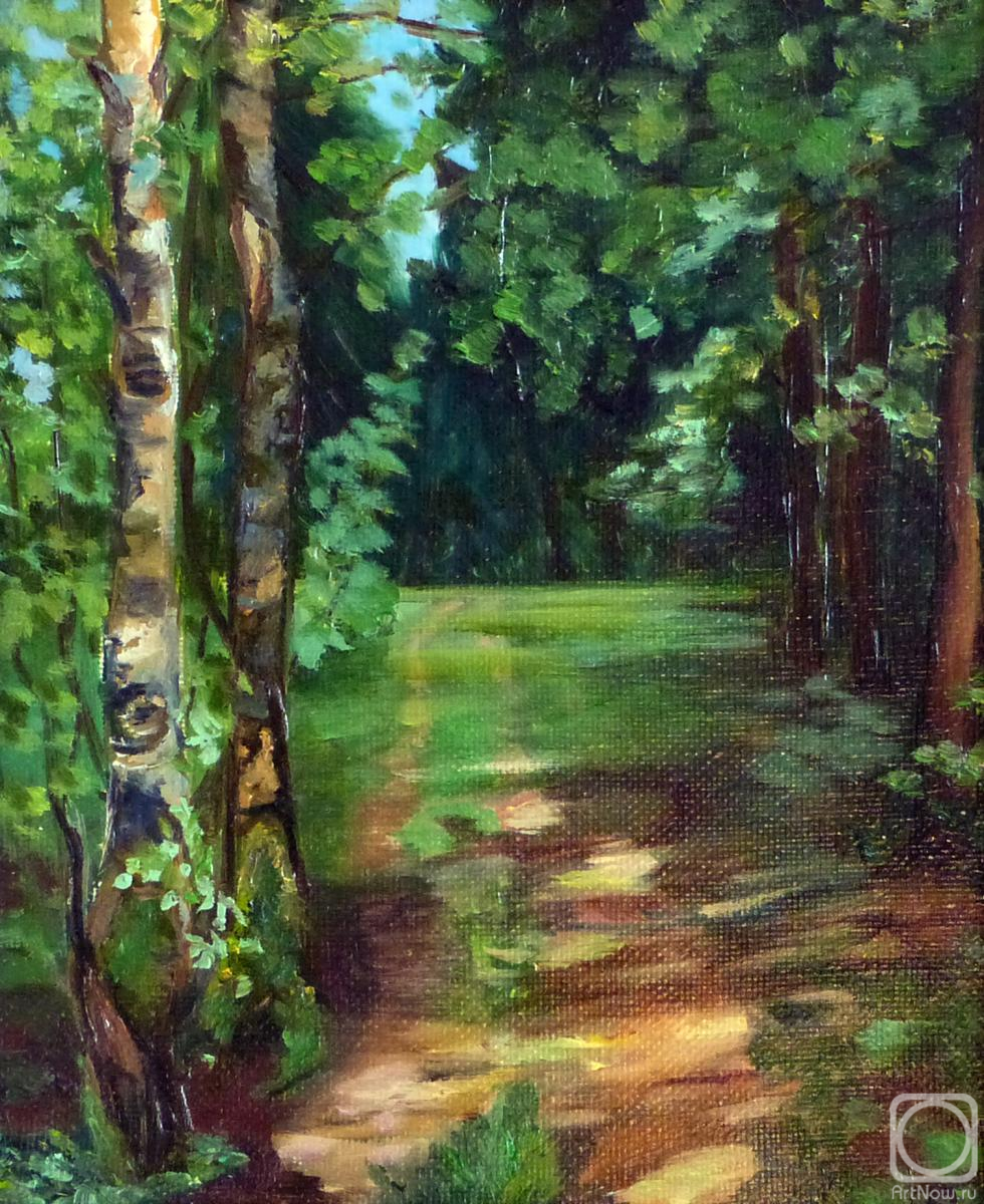 Semenova Elena. Forest path