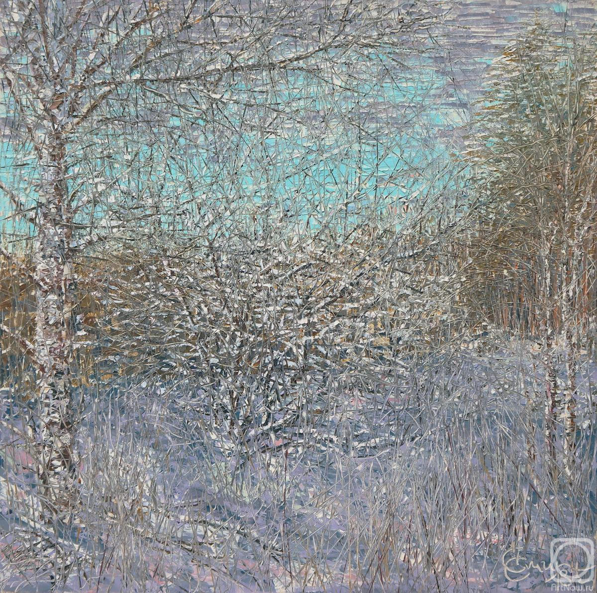 Smirnov Sergey. Crystal frost of January