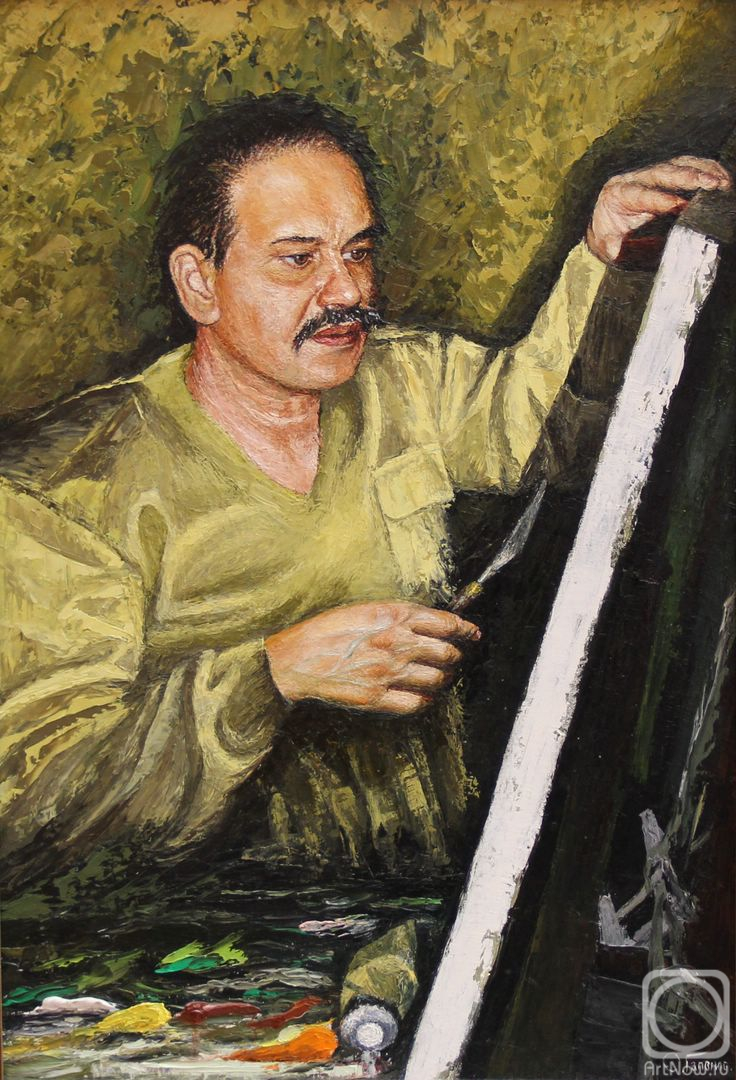 Gaponov Sergey. Self-portrait