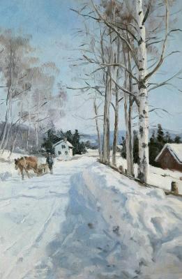 Winter landscape (  ). Vasilev Denis