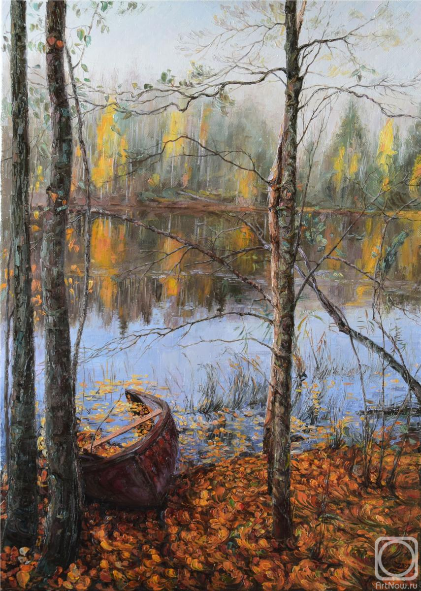 Krasovskaya Tatyana. "Autumn on the Suna River"