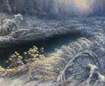Lace of winter (White River). Maykov Igor