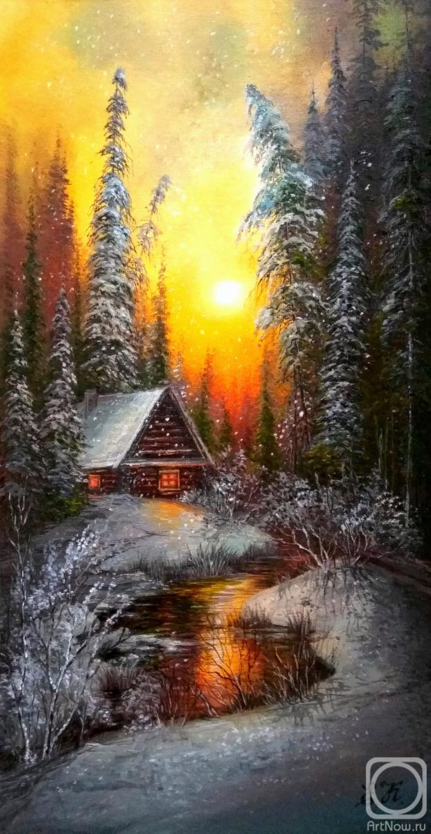 Korableva Elena. Winter evening