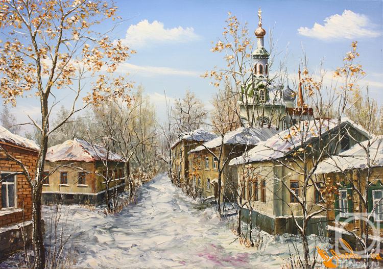 Lysov Yuriy. Solar winter day