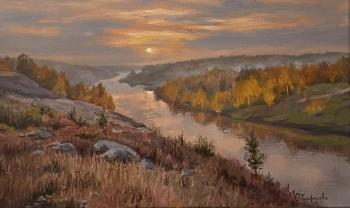 Northern river. Tikunova Olga
