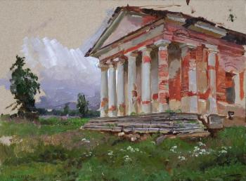 Russian antiquity (Temple Ruins). Panteleev Sergey