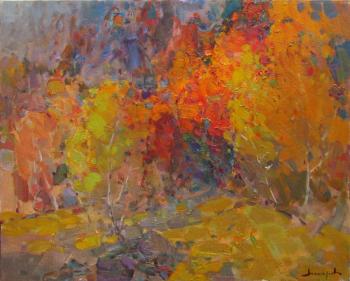 Mosaic of autumn Dombay. Makarov Vitaly