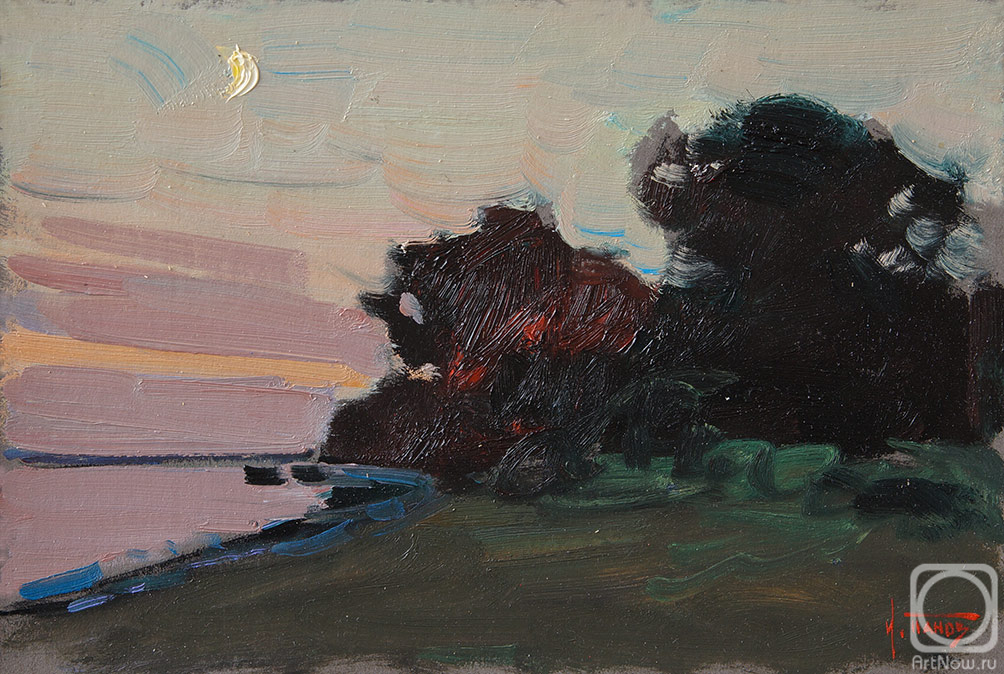 Panov Igor. Volga sunsets