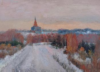 The road to the Mingerskaya Tower