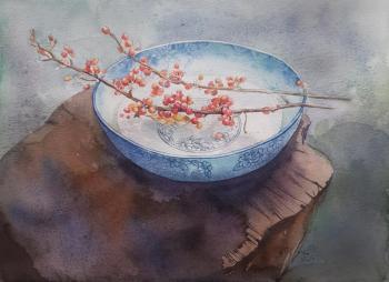 Red sea buckthorn. Shutova Olga