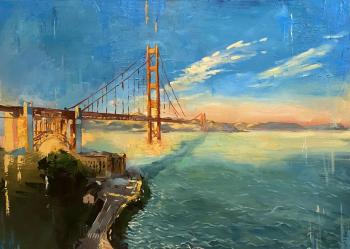 Cityscape Golden Gate Bridge. Timofeev Kirill