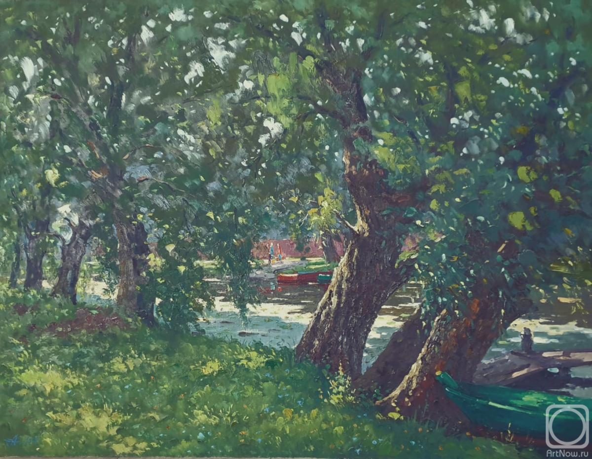 Alexandrovsky Alexander. Willows in Pereslavl