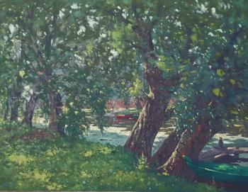 Willows in Pereslavl (). Alexandrovsky Alexander
