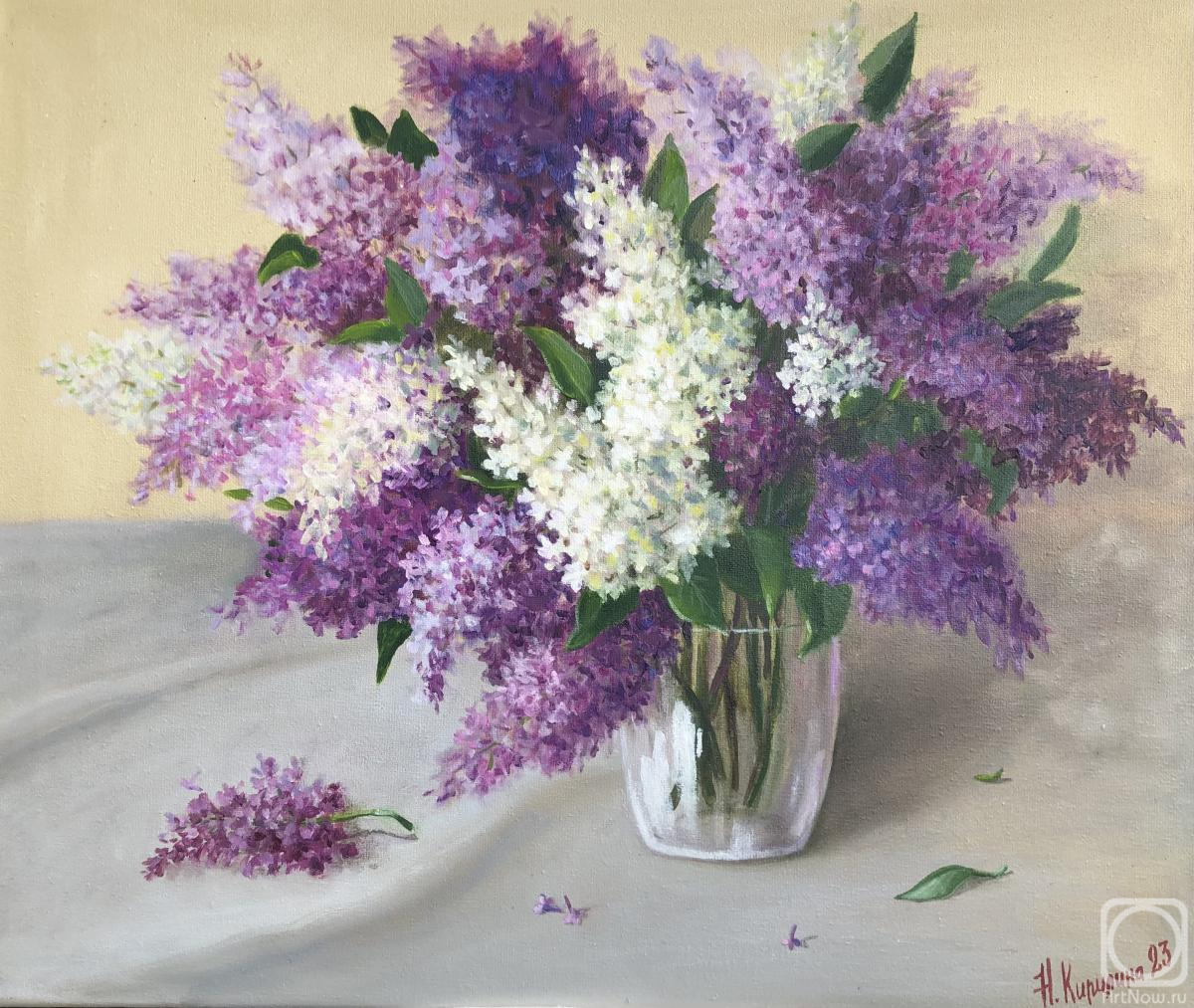 Kirilina Nadezhda. Lilac bush