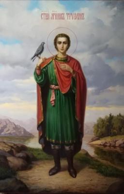 Icon "St. Martyr Tryphon" (). Mukhin Boris