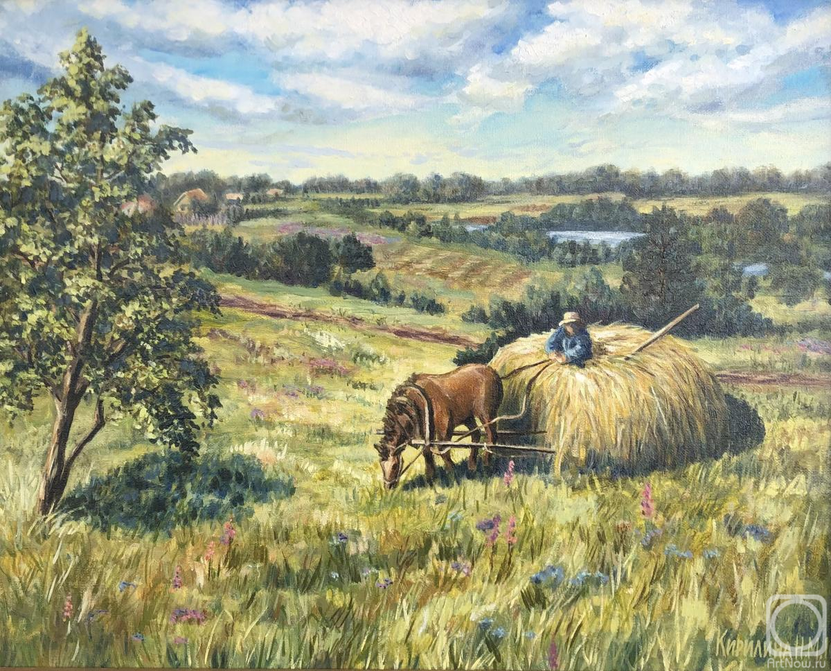 Kirilina Nadezhda. It's haymaking time