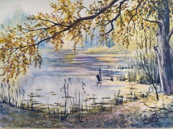 Autumn on the pond. Smetankin Anatoliy