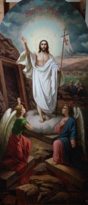 Icon of the Resurrection of Christ. Mukhin Boris