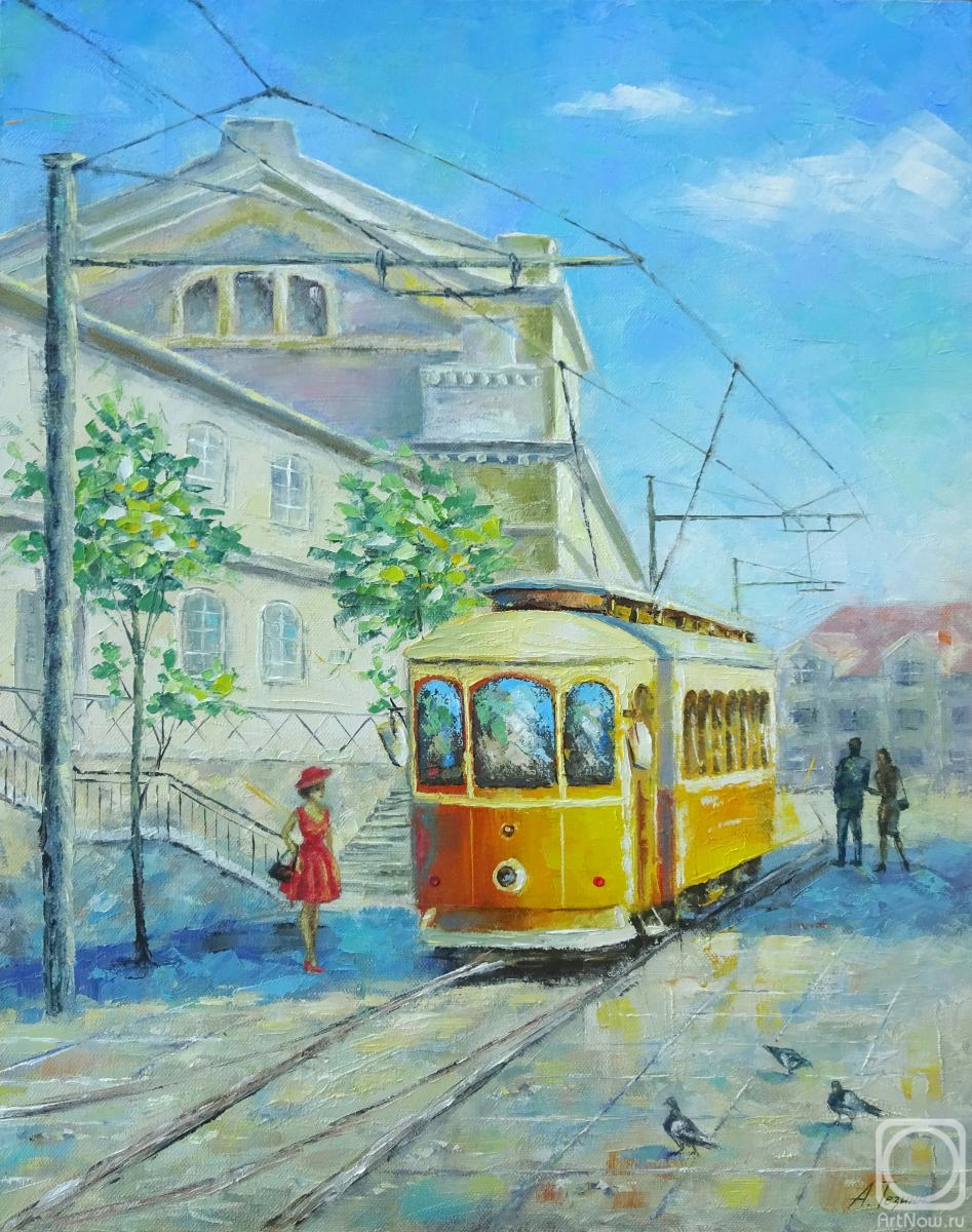 Tezina Anna. The tram is ringing