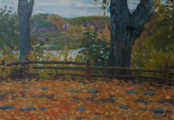 Autumn path in the park. Miheev Aleksandr
