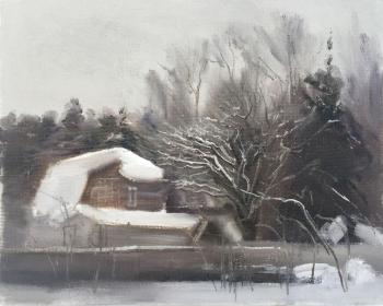 Winter landscape. Mashin Igor