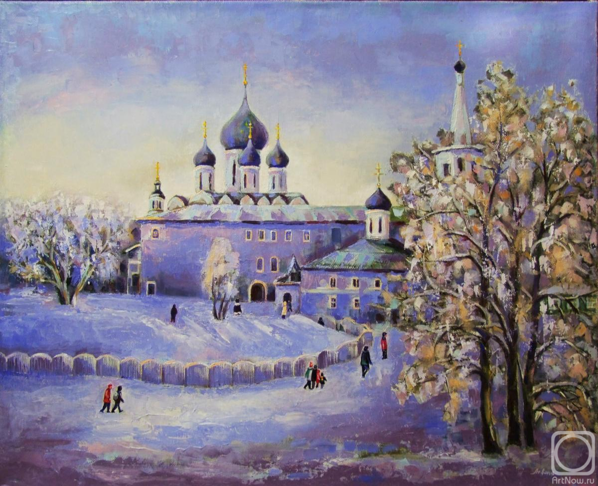 Levina Galina. Christmas Eve in Suzdal
