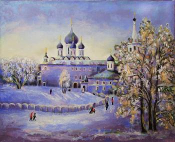 Christmas Eve in Suzdal