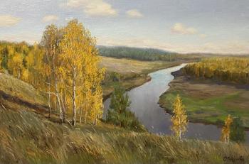 Autumn over the riiver. Tikunova Olga
