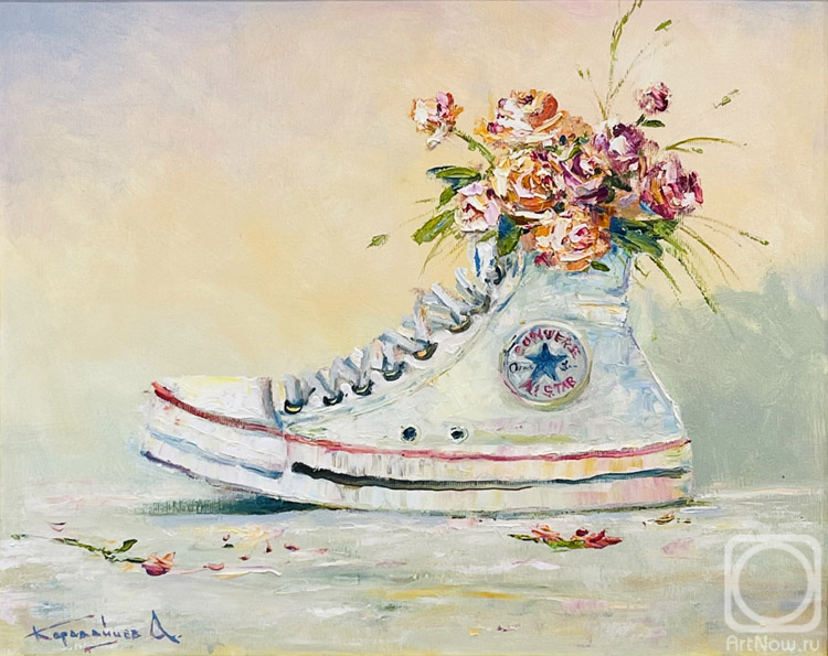 Karavaytsev Andrey. Ked and bouquet